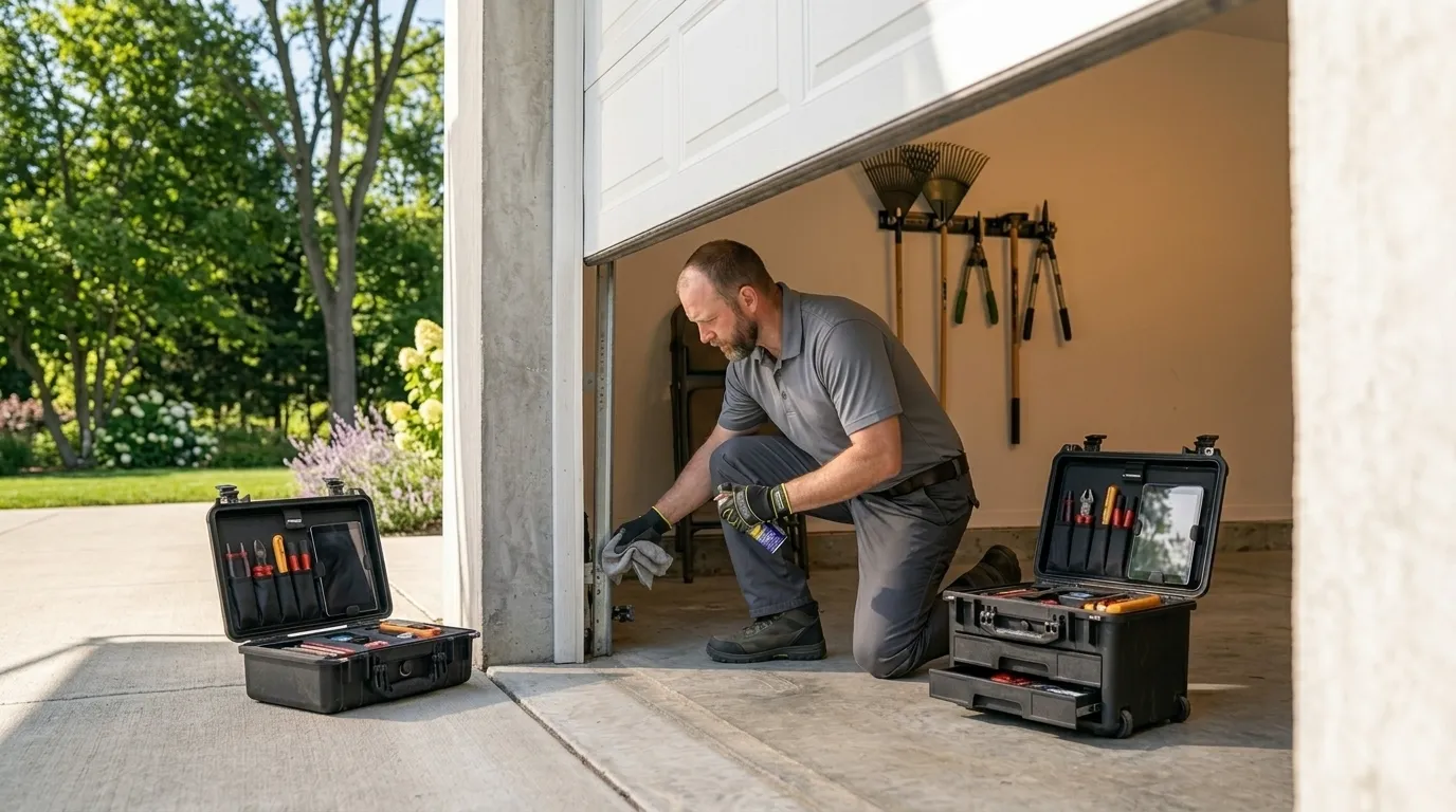 Garage Door Maintenance for Sacaton's 1990s-Era Doors in Gilbert