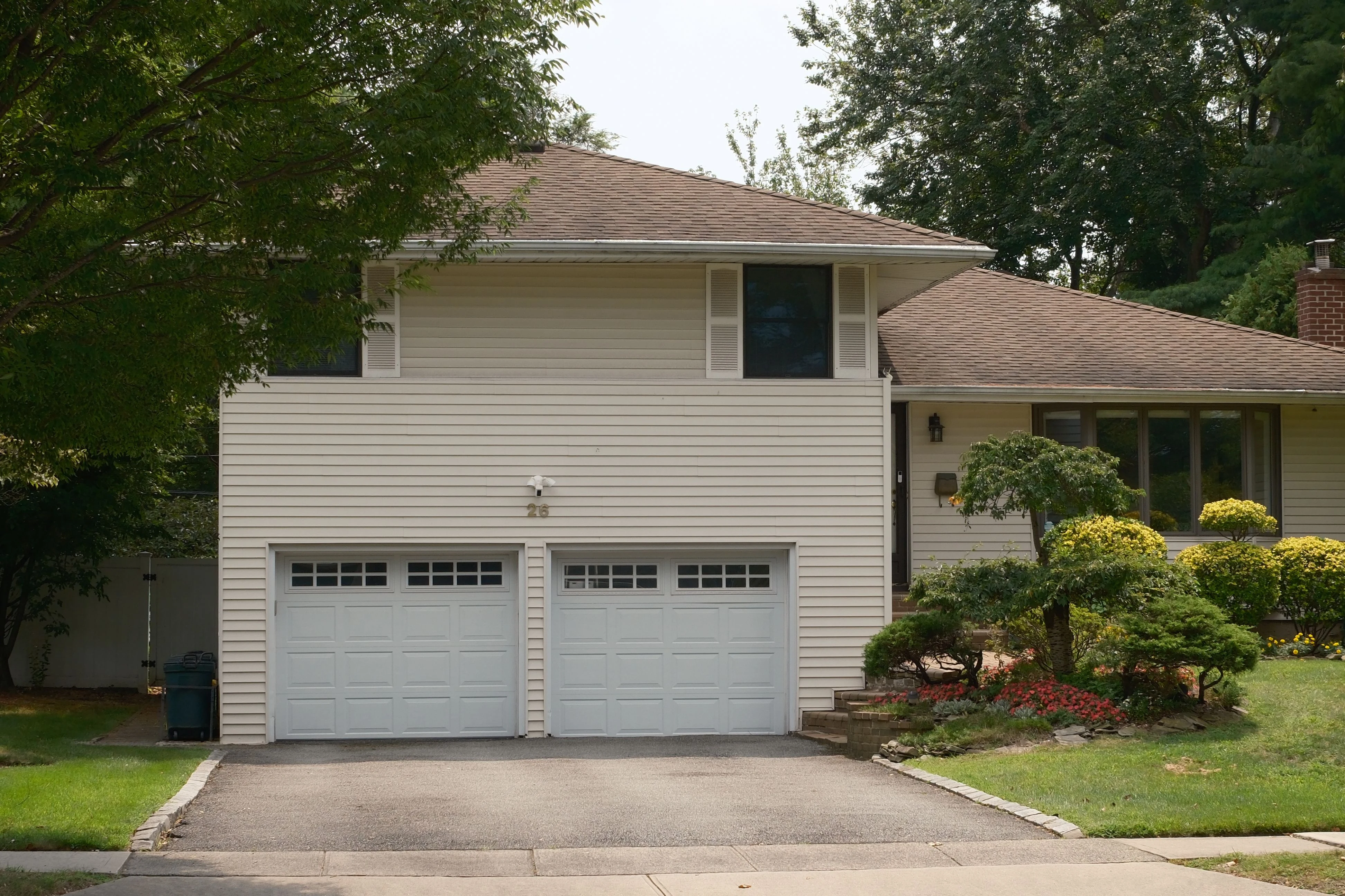 Residential garage door in Sacaton